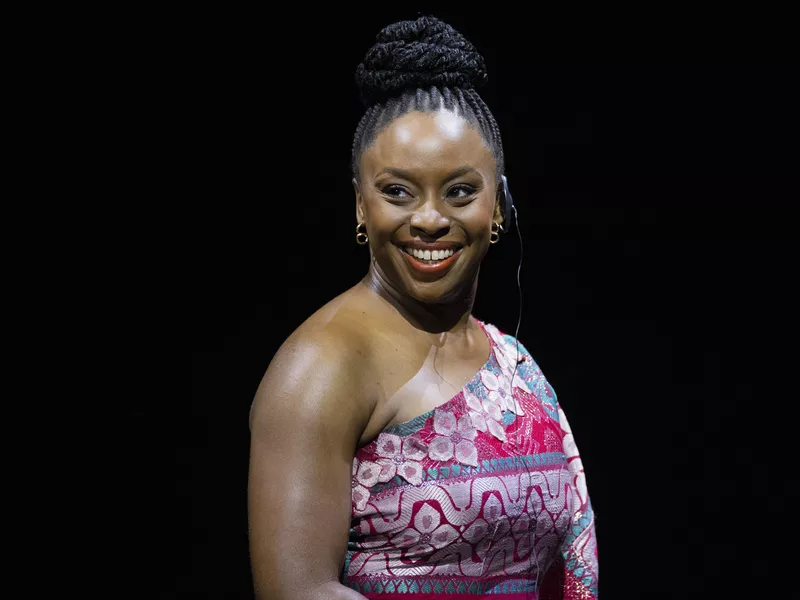 Nigerian author Chimamanda Ngozi Adichie