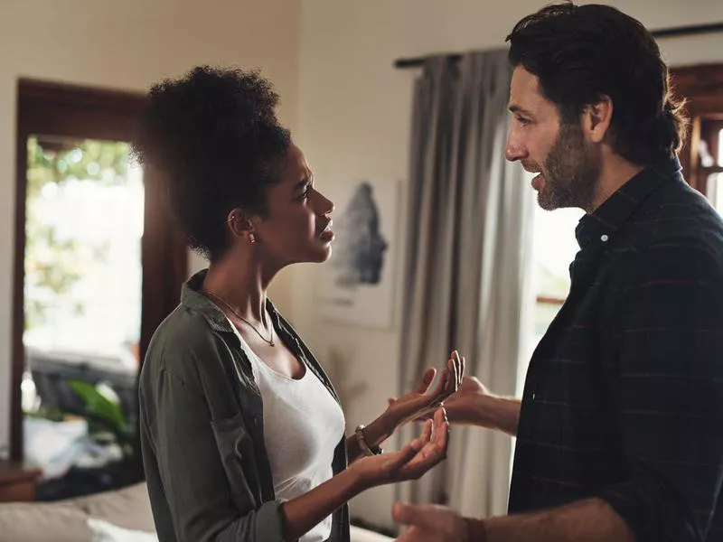 couple arguing