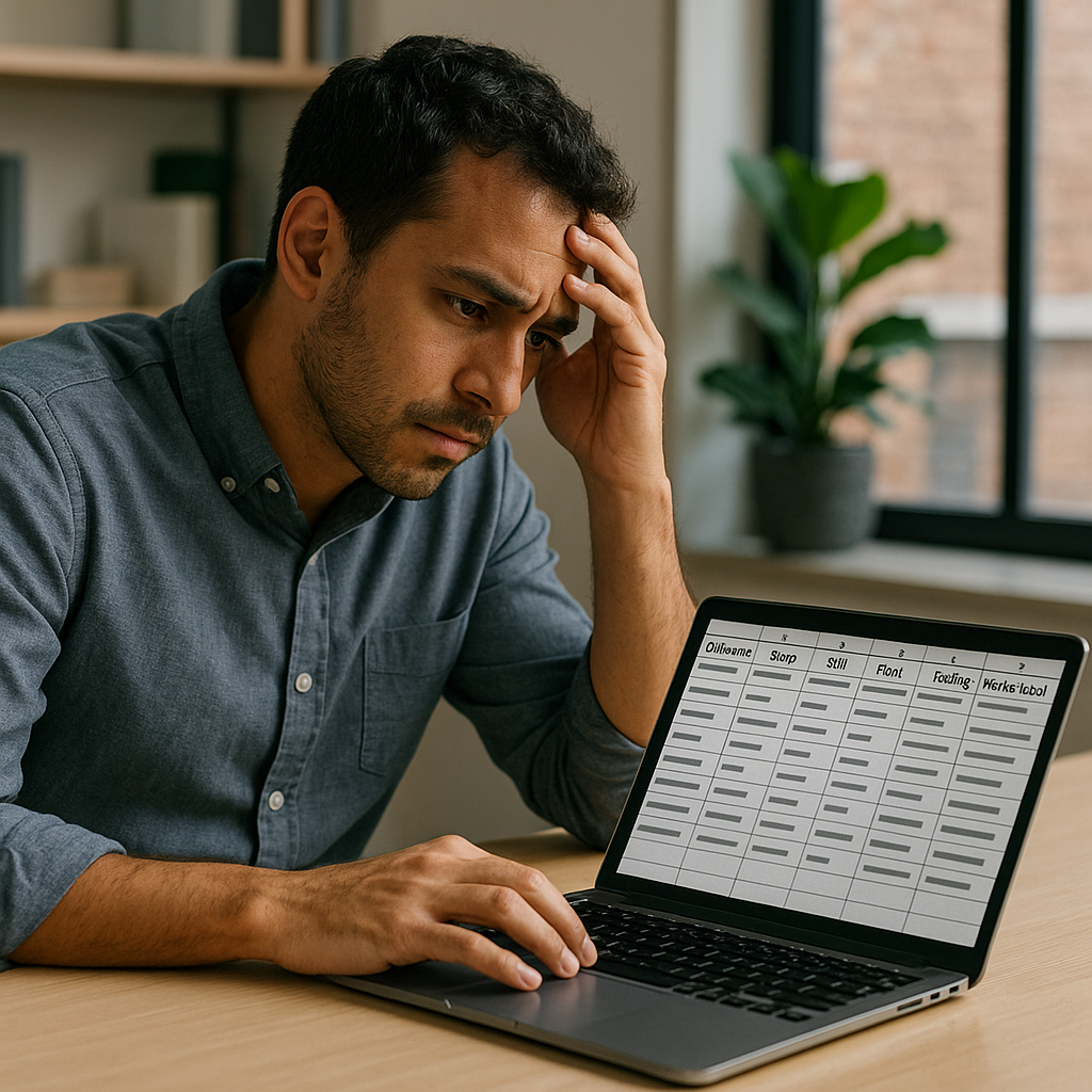 Build a skills inventory spreadsheet before you touch your resume