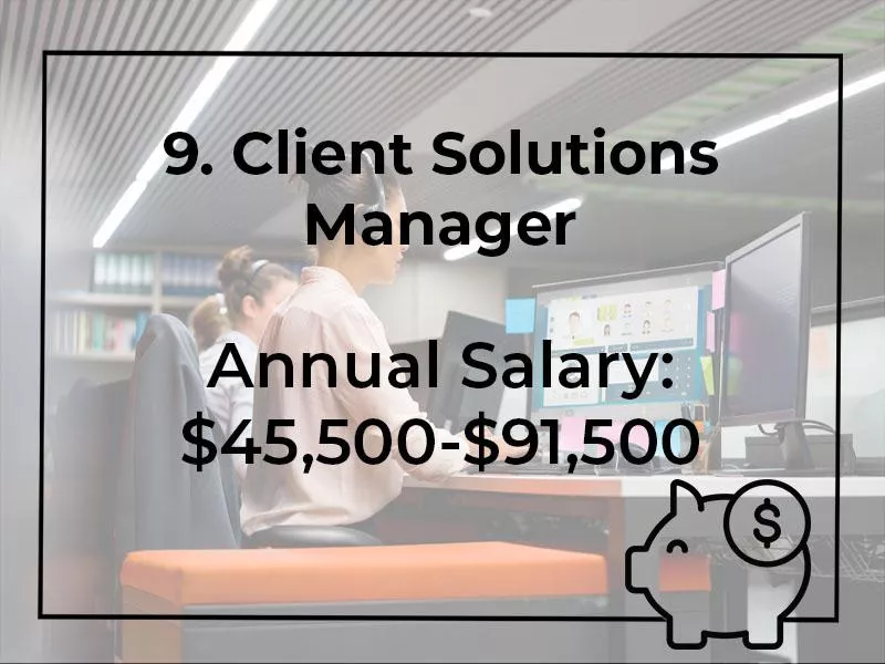 Client Solutions Manager