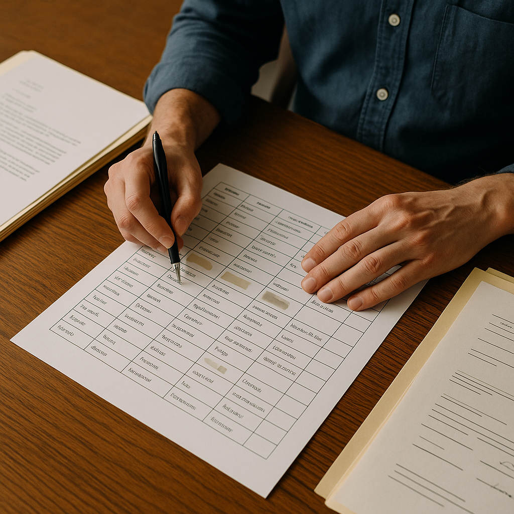 Two files, one story: catch the tiny inconsistencies early
