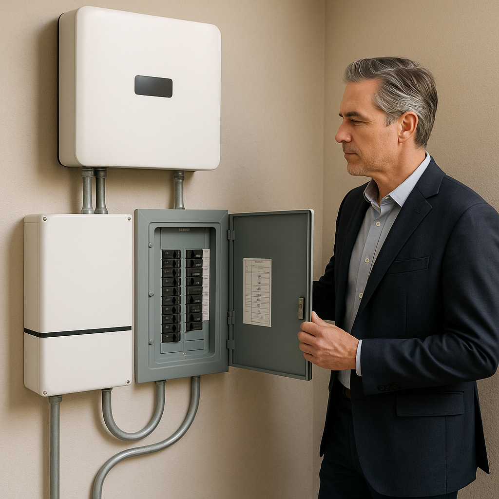 Battery-backed solar that behaves when the grid misbehaves